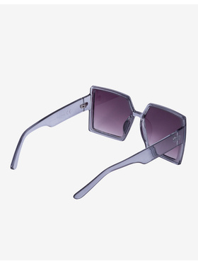 Kwadratowe okulary przeciwsłoneczne damskie Shelovet szare